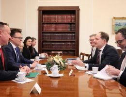 Spotkanie Marszałka Sejmu z Ambasadorem Stanów Zjednoczonych