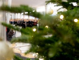 Wigilijne spotkanie pracowników Kancelarii Sejmu