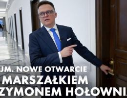 Drugi odcinek videopodcastu "Sejm. Nowe otwarcie z marszałkiem Szymonem Hołownią"