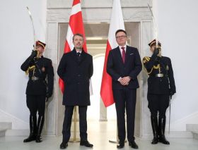 Spotkanie Marszałka Sejmu z Królem Danii