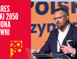 Poseł Mirosław Suchoń -  09 grudnia 2023 roku - Kongres Polski 2050