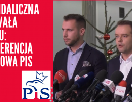 Skandaliczna uchwała Sejmu: Konferencja prasowa PiS
