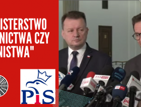 Ministerstwo Rolnictwa czy "Lenistwa" - konferencja PiS