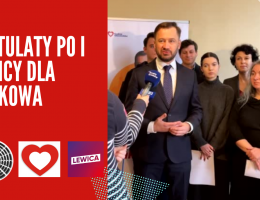 Postulaty Platforma Obywatelska i Nowa Lewica dla Krakowa