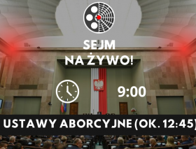 Sejm na żywo: pytania, informacja bieżąca, ustawy aborcyjne