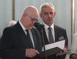 Poseł Andrzej Kryj - Wręczenie zaświadczenia o wyborze 26 października 2023 roku.