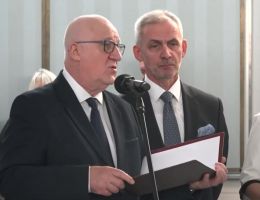 Poseł Grzegorz Adam Płaczek - Wręczenie zaświadczenia o wyborze 26 października 2023 roku.