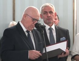 Posłanka Iwona Hartwich - Wręczenie zaświadczenia o wyborze 26 października 2023 roku.