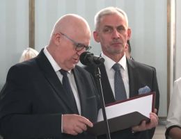 Poseł Janusz Cichoń - Wręczenie zaświadczenia o wyborze 26 października 2023 roku.