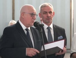 Poseł Kazimierz Gwiazdowski - Wręczenie zaświadczenia o wyborze 26 października 2023 roku.