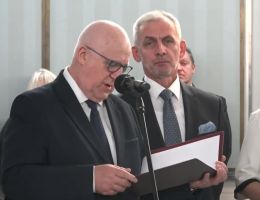 Poseł Paweł Bliźniuk - Wręczenie zaświadczenia o wyborze 26 października 2023 roku.