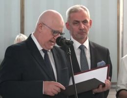 Poseł Rafał Bochenek - Wręczenie zaświadczenia o wyborze 26 października 2023 roku.