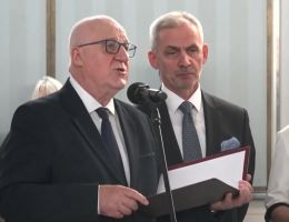Poseł Stanisław Tomczyszyn - Wręczenie zaświadczenia o wyborze 26 października 2023 roku.