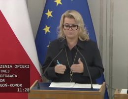 Senator Agnieszka Gorgoń-Komor - Wystąpienie z dnia 08 grudnia 2023 roku.