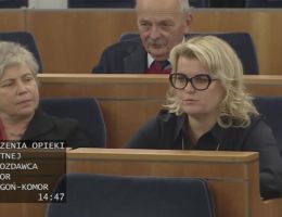 Senator Agnieszka Gorgoń-Komor - Wystąpienie z dnia 08 grudnia 2023 roku.