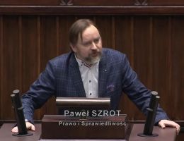 Poseł Paweł Szrot - Wystąpienie z dnia 21 grudnia 2023 roku.