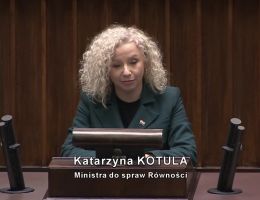 Posłanka Katarzyna Kotula - Wystąpienie z dnia 09 lutego 2024 roku.