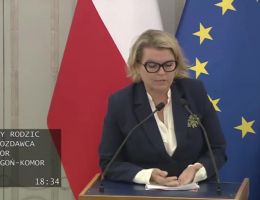 Senator Ewa Matecka i Agnieszka Gorgoń-Komor - Wystąpienie z dnia 22 maja 2024 roku.