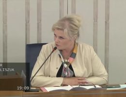 Senator Ewa Kaliszuk - Wystąpienie z dnia 22 maja 2024 roku.