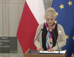 Senator Ewa Kaliszuk - Wystąpienie z dnia 04 czerwca 2024 roku.